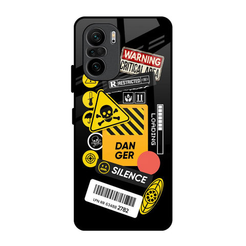 Danger Signs Glossy Case for Mi 11X