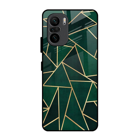 Abstract Green Glossy Case For Mi 11X