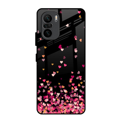 Heart Rain Fall Glossy Case For Mi 11X