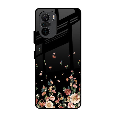 Floating Floral Print Glossy Case for Mi 11X