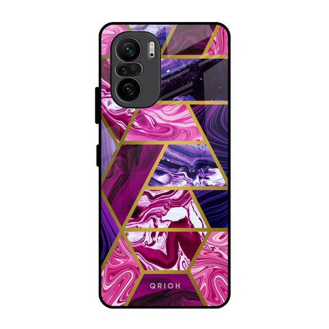 Electroplated Geometric Marble Glossy Case for Mi 11X