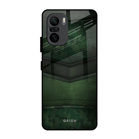 Green Leather Glossy Case for Mi 11X