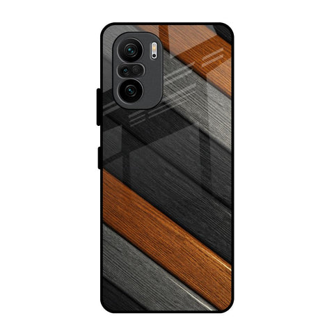 Tri Color Wood Glossy Case for Mi 11X