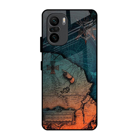 Geographical Map Glossy Case for Mi 11X