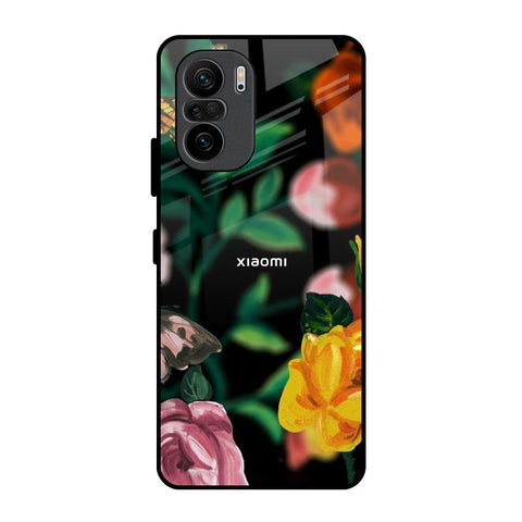 Flowers & Butterfly Glossy Case for Mi 11X
