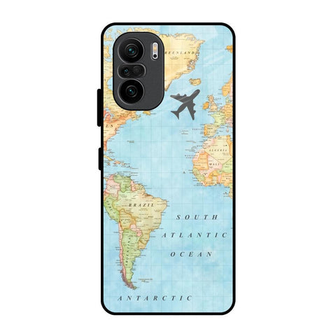 Travel Map Glossy Case for Mi 11X Pro