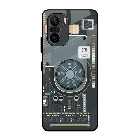 Motherboard Circuit Glossy Case for Mi 11X Pro