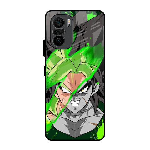 Anime Green Splash Glossy Case for Mi 11X Pro