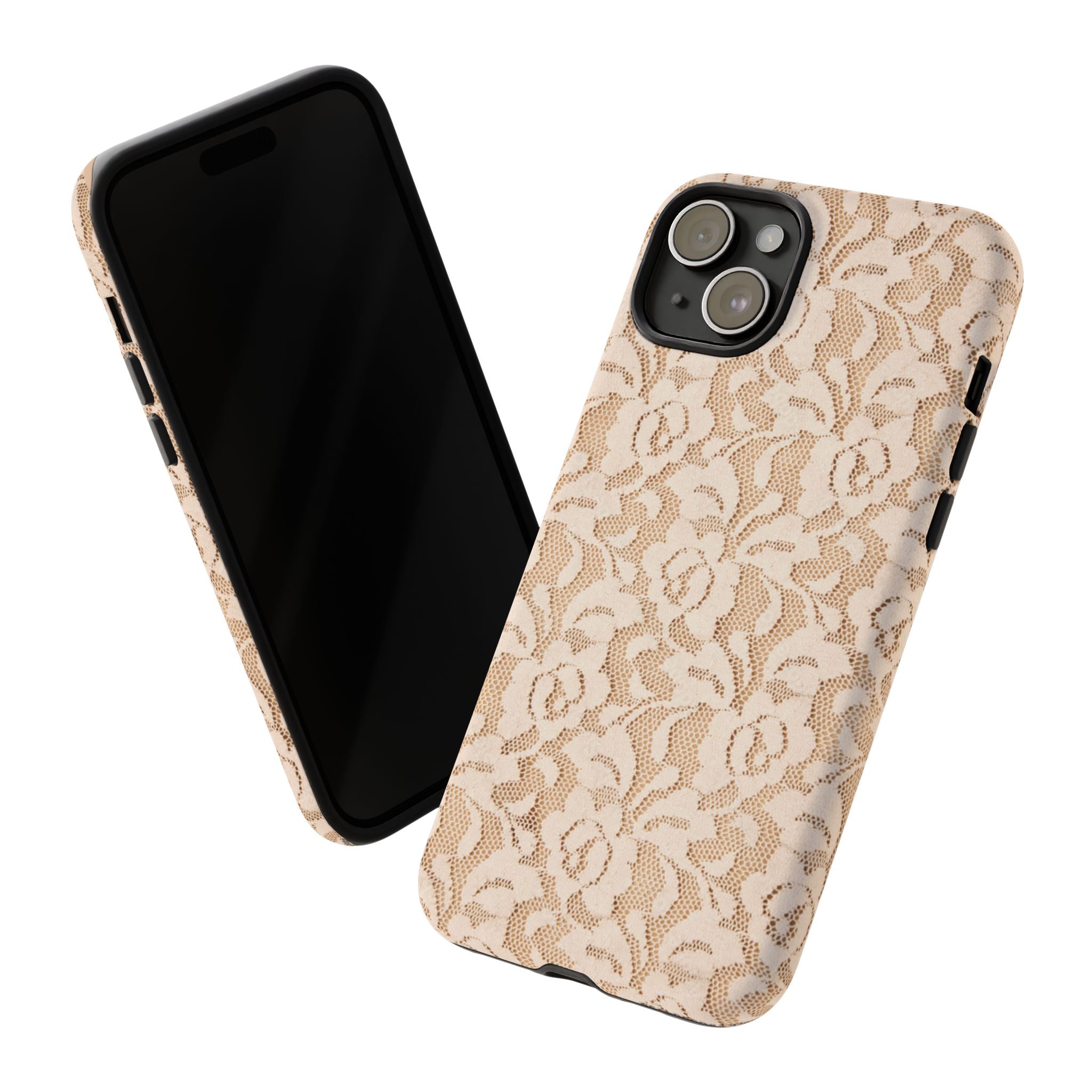 Coastal Toile Tough Case  Available For All iPhone Models