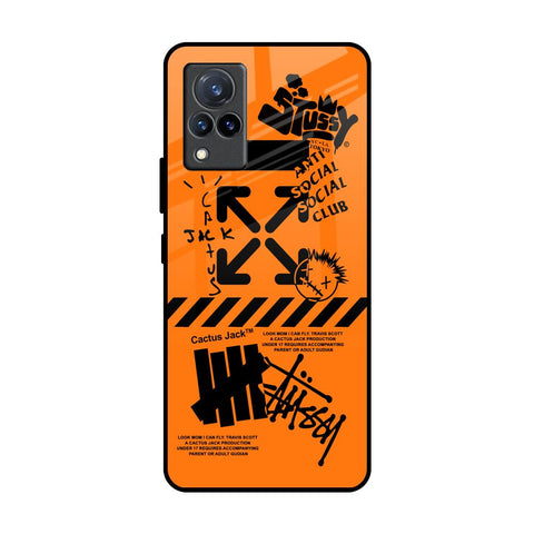 Anti Social Club Glossy Case for Vivo V21