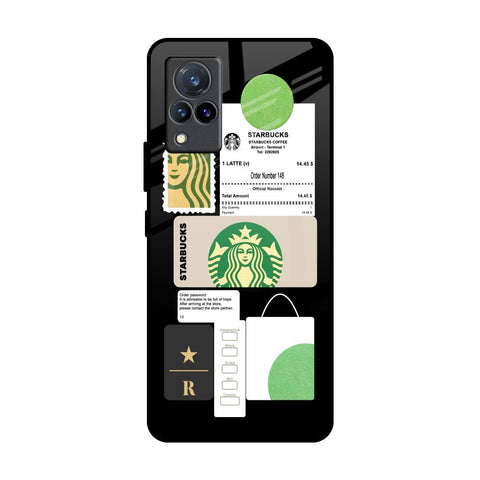 Coffee Latte Glossy Case for Vivo V21