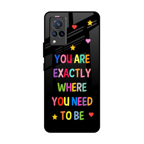 Magical Words Glossy Case for Vivo V21