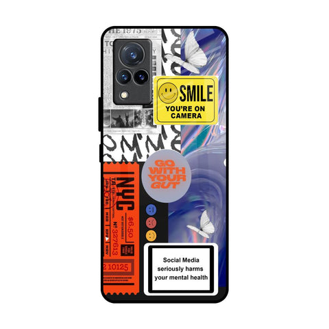 Smile for Camera Glossy Case for Vivo V21