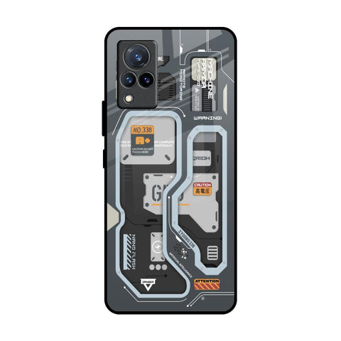 Retro Futuristic Glossy Case for Vivo V21