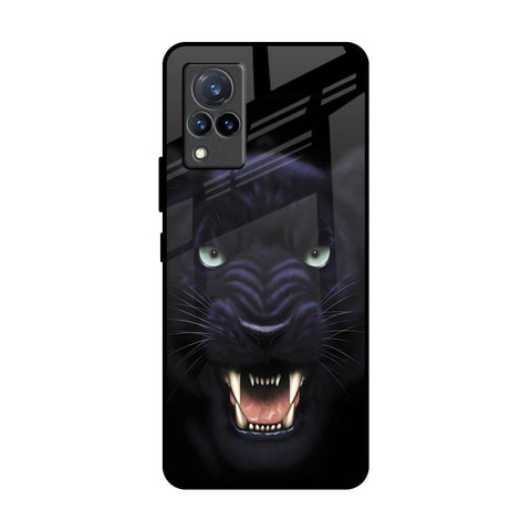 Angry Black Leopard Glossy Case for Vivo V21
