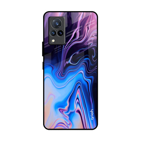Psychic Texture Glossy Case for Vivo V21