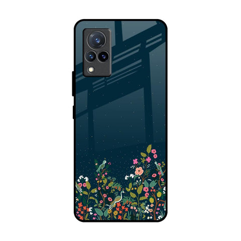 Small Garden Glossy Case For Vivo V21