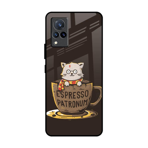 Tea With Kitty Glossy Case For Vivo V21