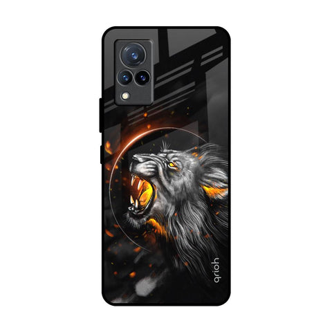 Aggressive Lion Glossy Case for Vivo V21