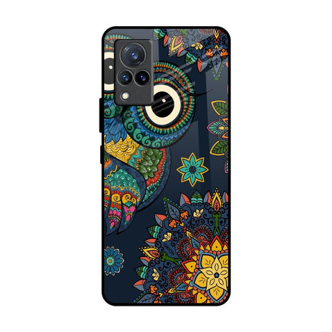 Owl Art Glossy Case for Vivo V21