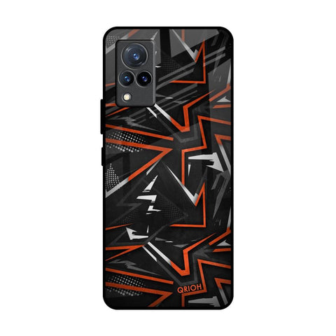 Vector Art Glossy Case for Vivo V21