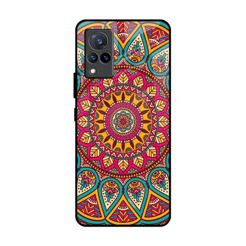 Elegant Mandala Glossy Case for Vivo V21