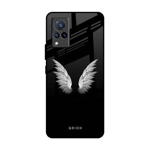 White Angel Wings Glossy Case for Vivo V21