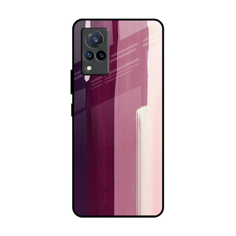 Brush Stroke Art Glossy Case for Vivo V21