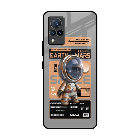 Space Ticket Glossy Case for Vivo V21