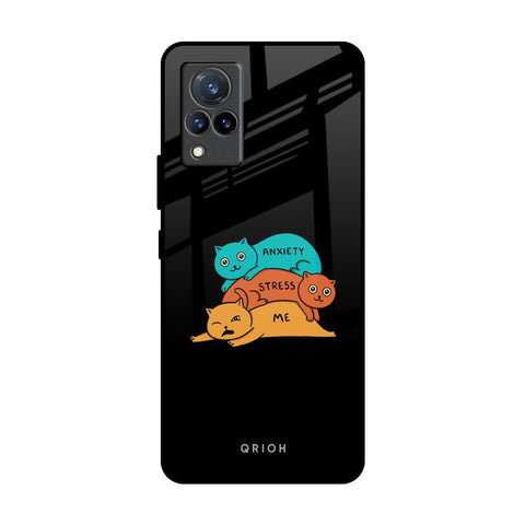 Anxiety Stress Glossy Case for Vivo V21