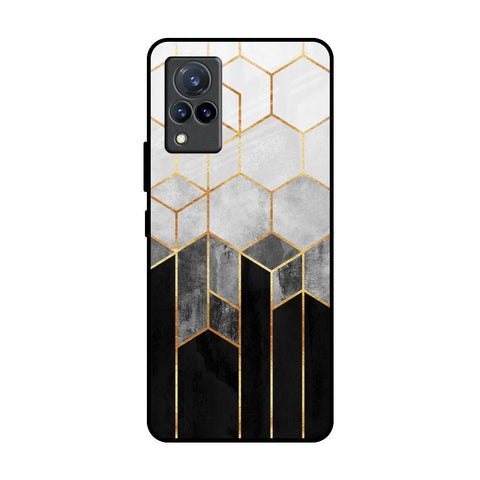 Tricolor Pattern Glossy Case for Vivo V21