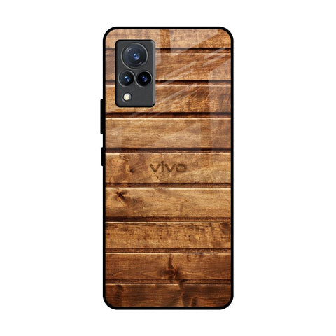 Wooden Planks Glossy Case for Vivo V21
