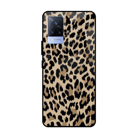 Leopard Seamless Glossy Case For Vivo V21