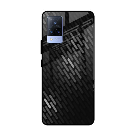 Dark Abstract Pattern Glossy Case For Vivo V21