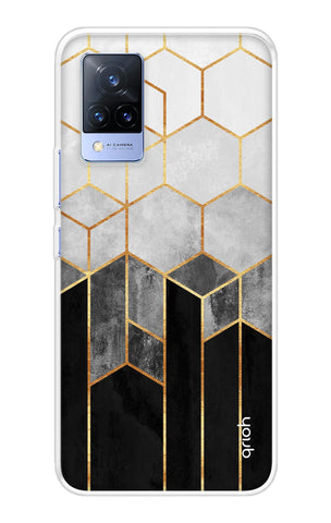 Hexagonal Pattern Soft Cover for Vivo V21