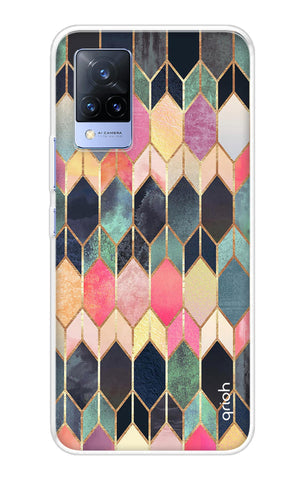 Shimmery Pattern Soft Cover for Vivo V21