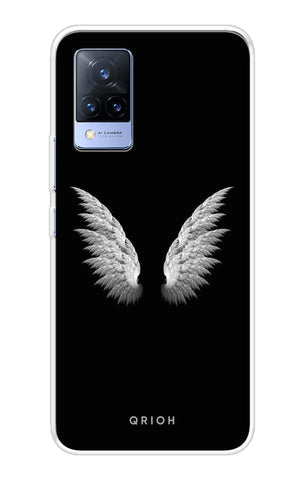 White Angel Wings Soft Cover for Vivo V21