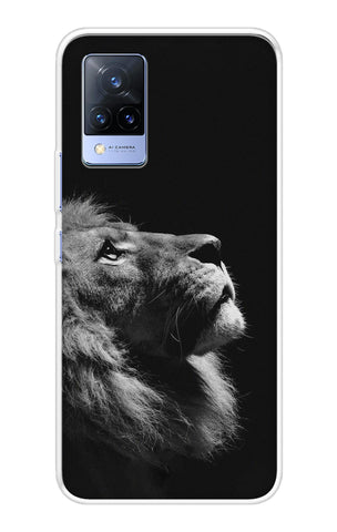 Lion Looking to Sky Soft Cover for Vivo V21