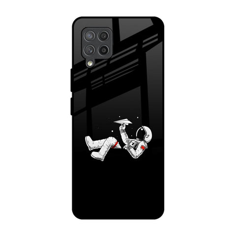 Space Traveller Glossy Case for Samsung Galaxy M42