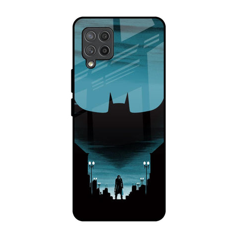 Cyan Bat Glossy Case for Samsung Galaxy M42