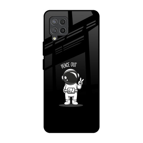 Peace Out Astro Glossy Case for Samsung Galaxy M42