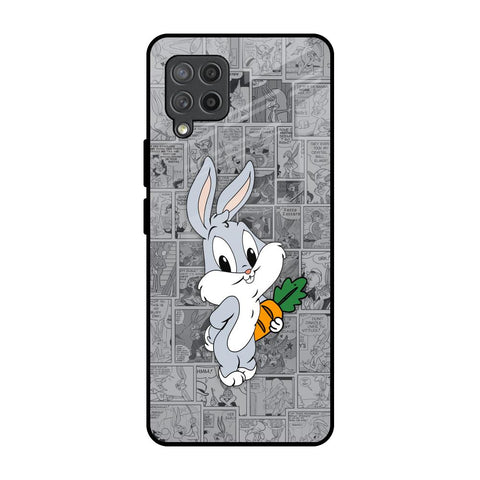 Cute Baby Bunny Glossy Case for Samsung Galaxy M42