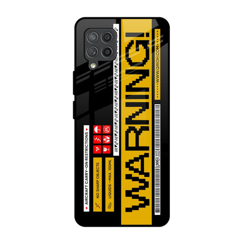 Aircraft Warning Glossy Case for Samsung Galaxy M42