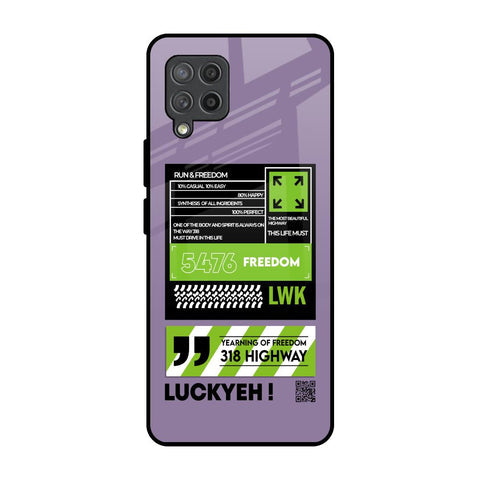 Run & Freedom Glossy Case for Samsung Galaxy M42