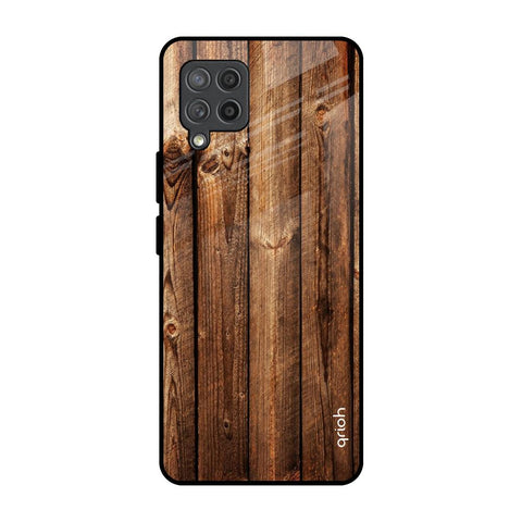 Timber Printed Glossy Case for Samsung Galaxy M42