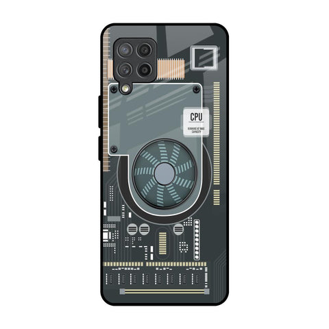 Motherboard Circuit Glossy Case for Samsung Galaxy M42