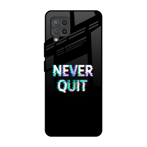 Never Quit Glossy Case For Samsung Galaxy M42