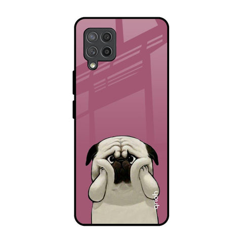 Funny Pug Face Glossy Case For Samsung Galaxy M42