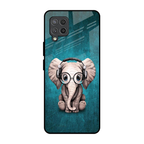 Adorable Baby Elephant Glossy Case For Samsung Galaxy M42