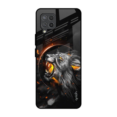 Aggressive Lion Glossy Case for Samsung Galaxy M42